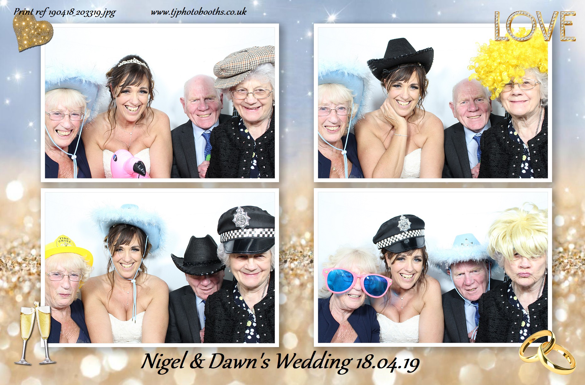 Nigel & Dawn's Wedding | View more photos from the event at gallery.tjphotobooths.co.uk/u/TJPhotobooths/Nigel-Dawns-Wedding